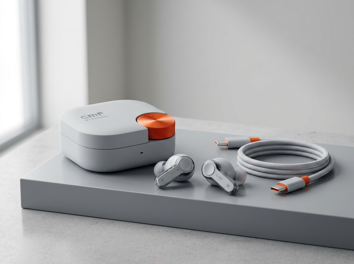 CMF Buds Pro 2 with customizable Smart Dial rotary case